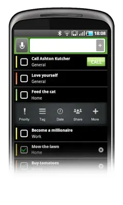 Taskos android App screenshot 1